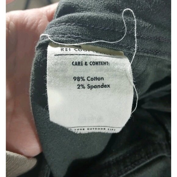 REI Co Op Trailsmith Jogger Cargo Pants Size 10 Gray Hiking Outdoors Cotton - Picture 8 of 11